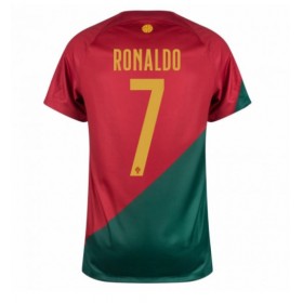 Herren Fußballbekleidung Portugal Cristiano Ronaldo #7 Heimtrikot WM 2022 Kurzarm